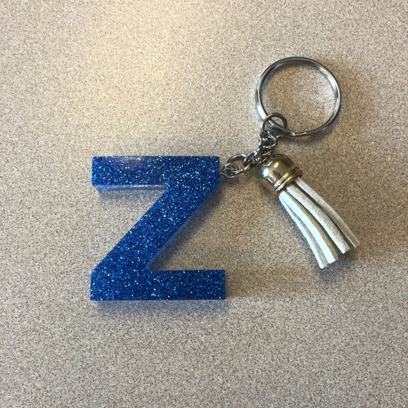 Hand Crafted Accessories - Handmade Letter "Z" Keychain